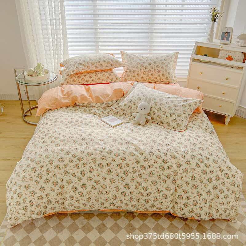 Cast Yifang Cotton Four-piece Set 40 Cotton Three-piece Set