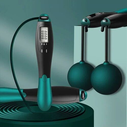 Counting Jump Rope ball Steel PVC Skipping Rope Exercise Adj