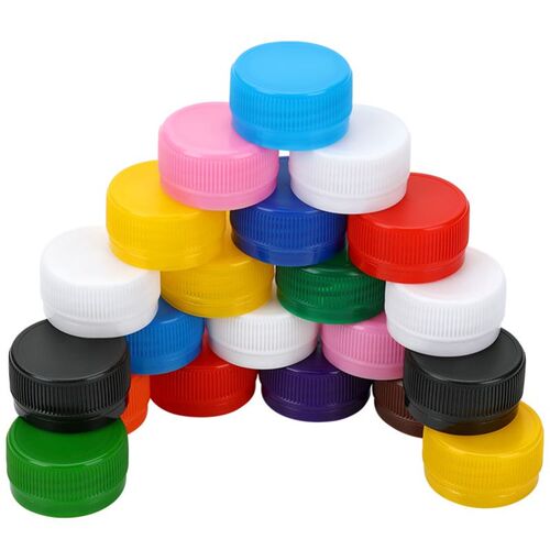 Color Plastic Bottle Caps Kids Handmade DIY Arts Crafts Toy