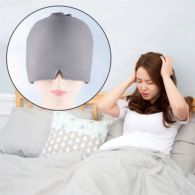 Relief Headgear Migraine Relief Cap Gel Ice Cap Cold Compres