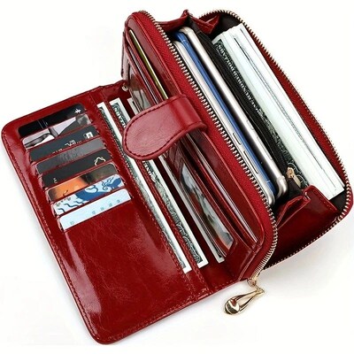 Hot Sale Women Wallet Leather Clutch Brand Coin Purse Female
