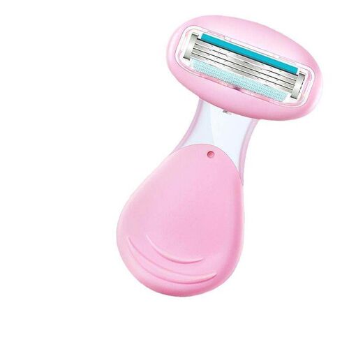 Ladys hair removal device, manual shaver, specifically for