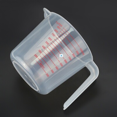 250/500/1000ML Plastic Measuring Cup Jug Pour Spout Surface