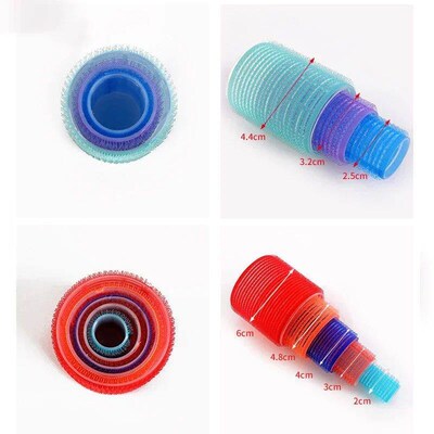 Self-Grip Hair Rollers Heatless Hair Curlers No Heat Hair Ba