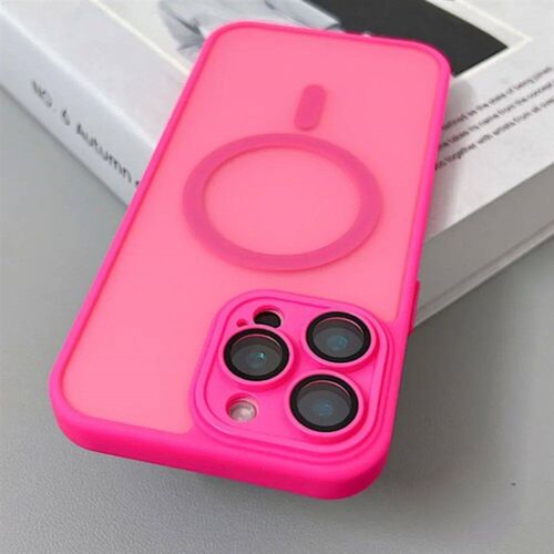 Magnetic Luxury Matte Translucent Armor Shockproof Case For