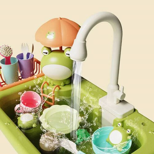 Faucet Play Sink Kitchen Sink Toy Electric Faucet Play Kitch