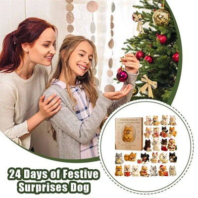 Pomeranian Sweet Wonderland Advent Calendar 2025,24 Days Of