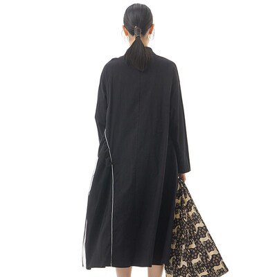Spring large size womens new ress esign sense three-imensio
