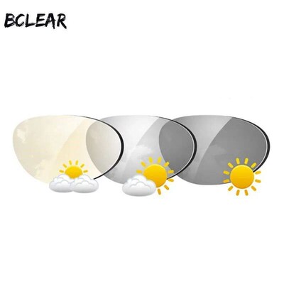 BCLEAR1.61 Aspheric Prescription Photochromic Lenses Sunglas