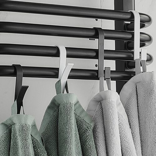 1Pcs Heating Hook Bathroom Towel Hanger Rack Radiator Rail B