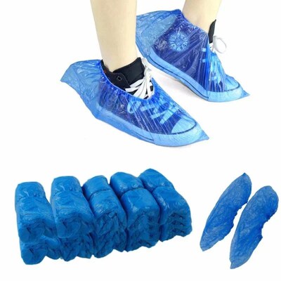 100Pcs Shoe Covers - Disposable Hygienic Boot Cover for Hous