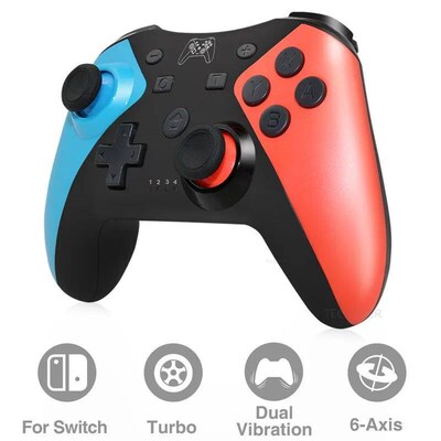 Wireless Controller Compatible Nintendo Switch Support Bluet