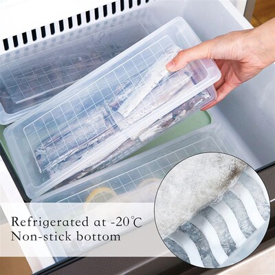Food Storage Containers Fridge Organizer Case Produce