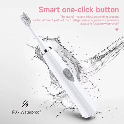 Electric toothbrush for adults Tooth Cleaner Soft DuPont bri