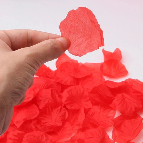 100/500/1000pcs Artificial Rose Petals Romantic Artificial F