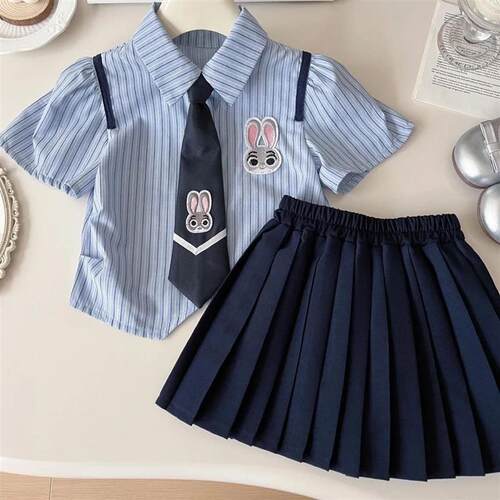 Zootopia Judy Summer Outfit Sets for Girls 2026 New Toddler