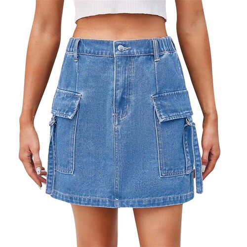 Unique and Distinctive Ladies Fashion Wash Edge Denim Short