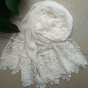 lace rhinestone shawl long scarf stole wrap