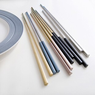 Portuguese brushed 304 stainless steel chopstick tableware
