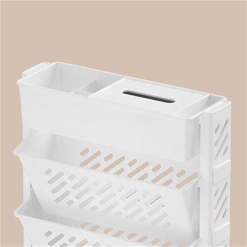 You can move the bookcases for the baby, the paper towels fo