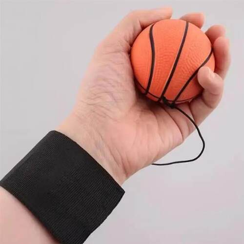 Wrist Rocket Ball with Elastic String Adjustable Strap