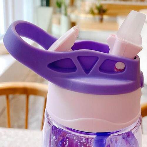 Kids Water Sippy Cup Creative Cartoon Baby Feeding Cups with