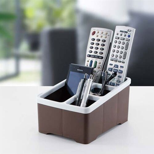 Remote Control Holder 4 Compartments Organizer Holder Stand