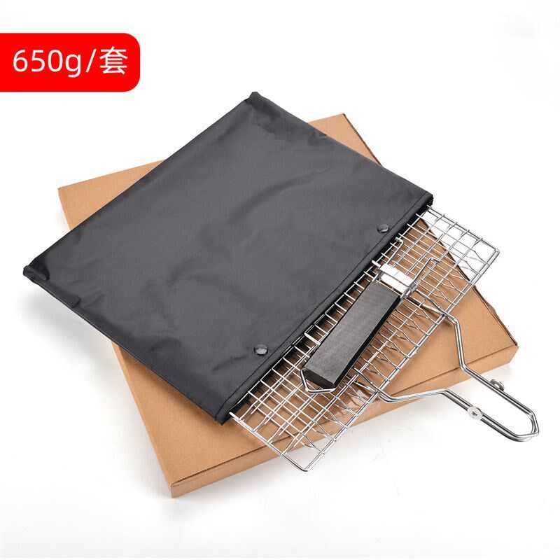 Barbecue net food clip grilled fish clip BBQ grill net tool图片