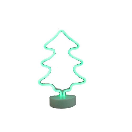 The new pedestal neon tube led lamp modelling cactus