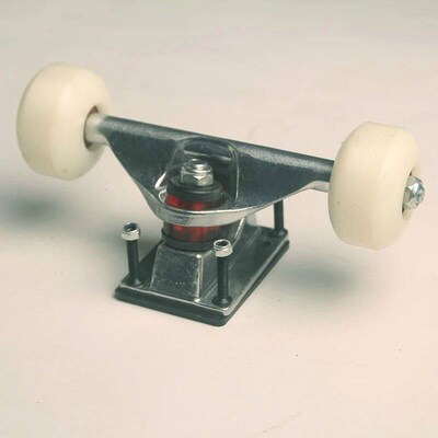 2 Sets Skateboard Wheels Aluminum Alloy Skateboard Trucks Fo