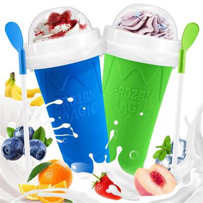 Slushie Cup DIY Magic Slushy Maker Cups Portable Cup for Jui