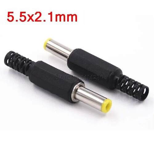 10Pcs DC Plug Male Electrical Socket Outlet DC Outlet