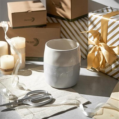 Large Utensil Holder Kitchen Counter Ceramic Utensil Crock