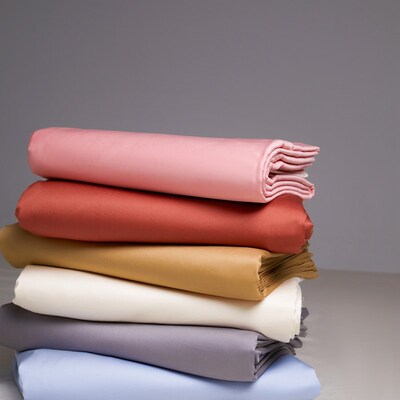 hotel cotton bed flat sheet bedsheet bedspread bedcover line