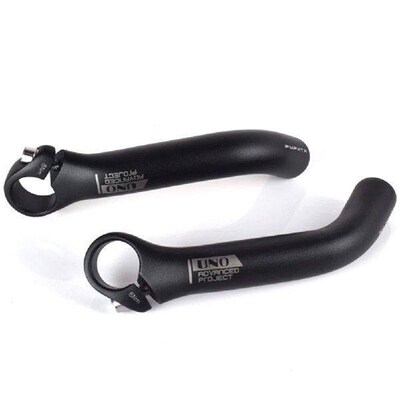 Aluminum Alloy Bike Grip Bar End Handle 1 Pair Auxiliary