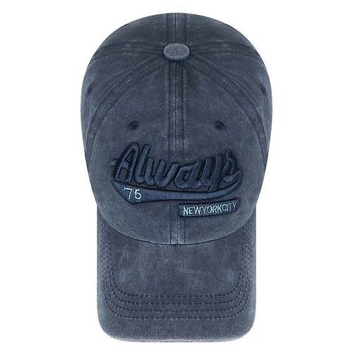 New Three-Dimensional Embroidery Soft Washed Cotton Distress