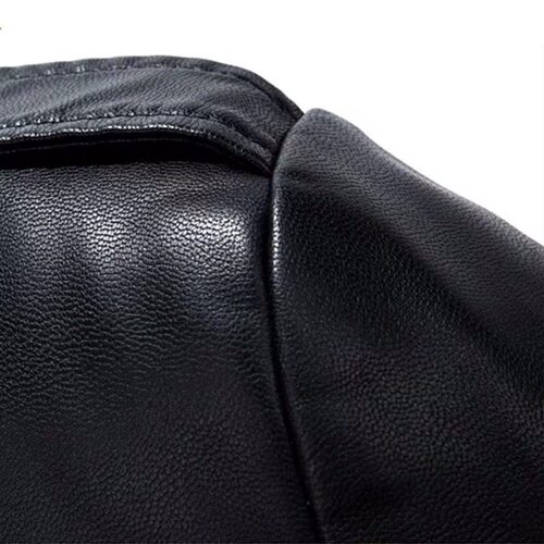Free shiping  new  black sheepskin soft matte men smart casu