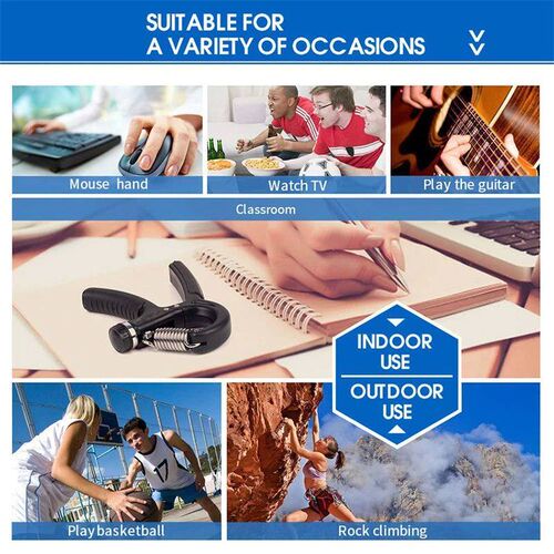 R Shaped Spring Grip Professional Wrist Srength Arm Muscle F
