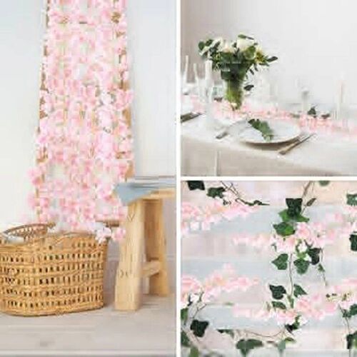 200cM 20LEDs Cherry Blossom Light Garland Artificial Flower