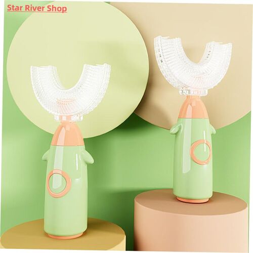 U Shape 360 Childrens Toothbrush Teeth Care For Teeth Cle