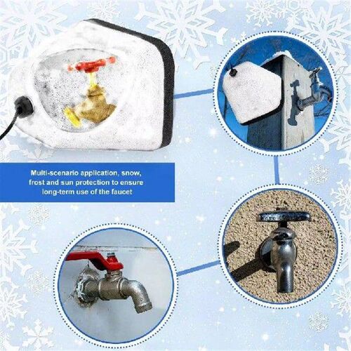 New Winter Outdoor Faucet Cover Garden Foam Faucet Sleeves