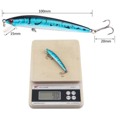 Luya bait Mino bait 10cm/9g floating water ring bead simulat