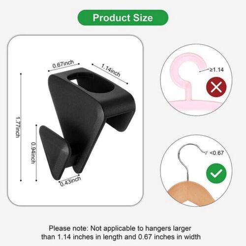 5/12/18pcs Closet Hanger Triangle Clothes Hanger Connector H