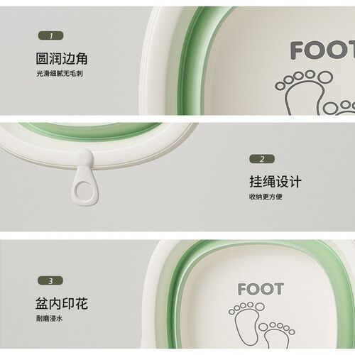 Foldable Basin for Babies Newborns Kids Wash Face Buttocks B