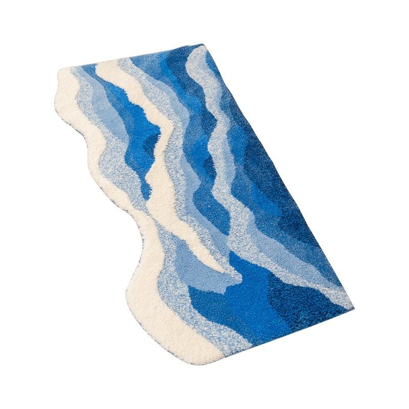 海浪卧室床边毯加厚植绒房间飘窗垫客厅沙发茶几地毯高级客厅地垫,居家布艺,床边毯,淘宝优惠券,粉丝福利购,淘宝优惠卷