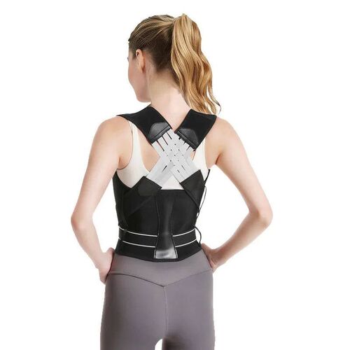 Shoulder and back posture correction with camel straps, adul
