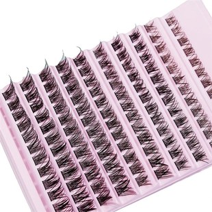 120pcs Cluster Lashes 8-16mm Wispy Individual Lashes Natural