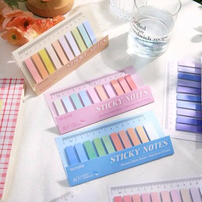200 Sheets/set of Moranti Colored Index ers for Marking, Mes