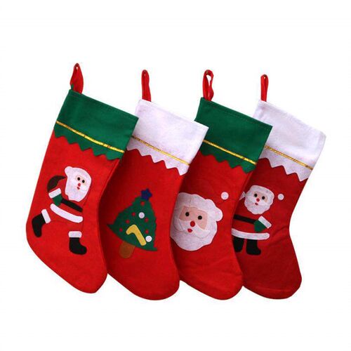 Christmas tree decorations Christmas stocking gift bags
