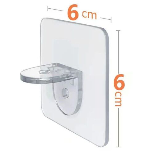 10pcs Adhesive Shelf Support Pegs Shelf Support Adhesive Peg
